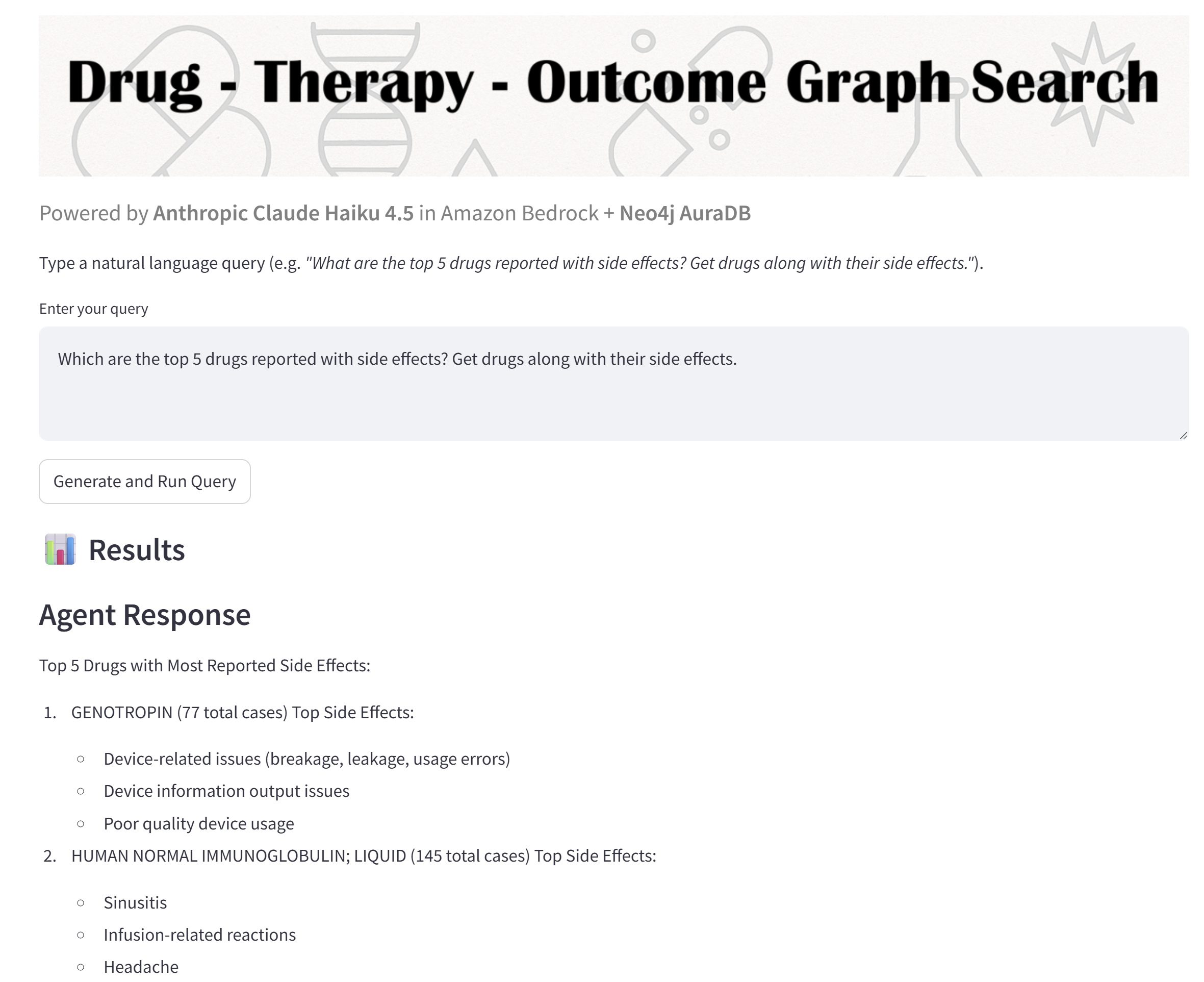 Example BRCA1 Query Result